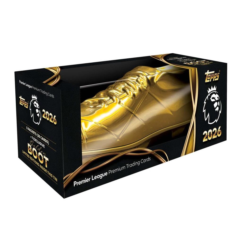 EPL - Topps Premier League Trading Cards 2026 - Golden Boot Tin