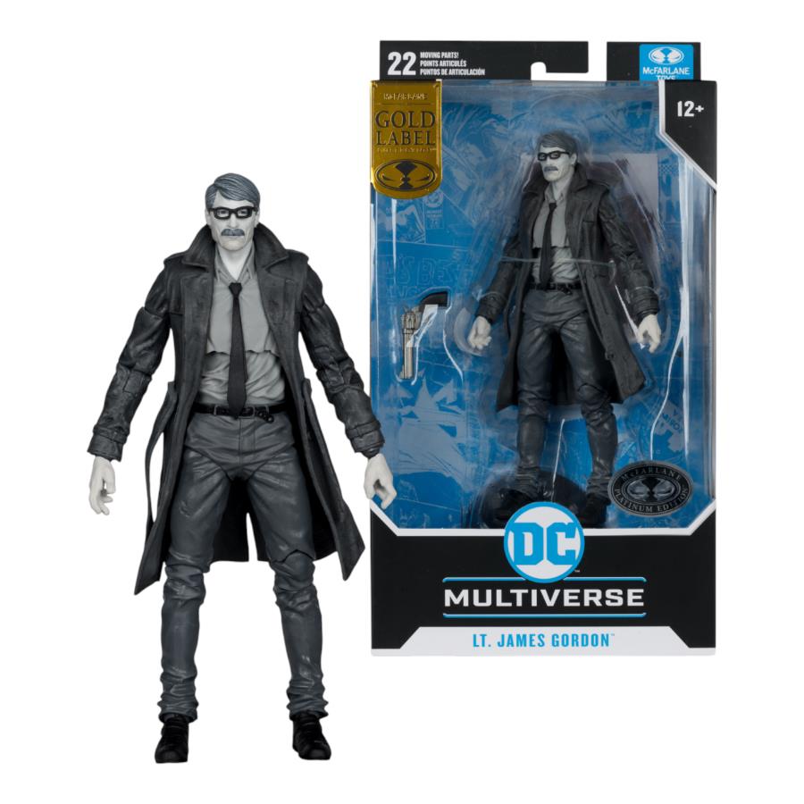 DC Multiverse - Lieutenant James Gordon "Batman: Year One" Gold Label (Chase Version) 7" Figure