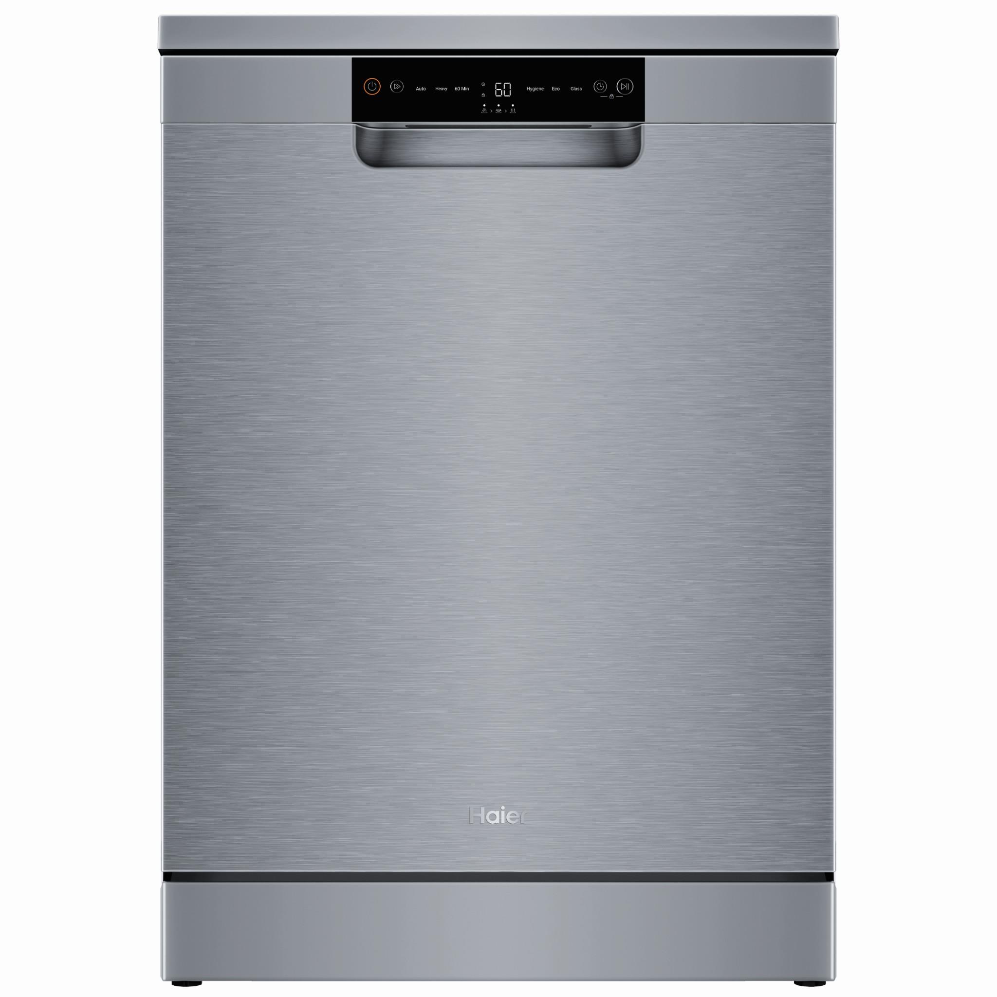 Haier HDW13F0S1 300 Series 13 Place Setting Freestanding Dishwasher (Stainless Steel)