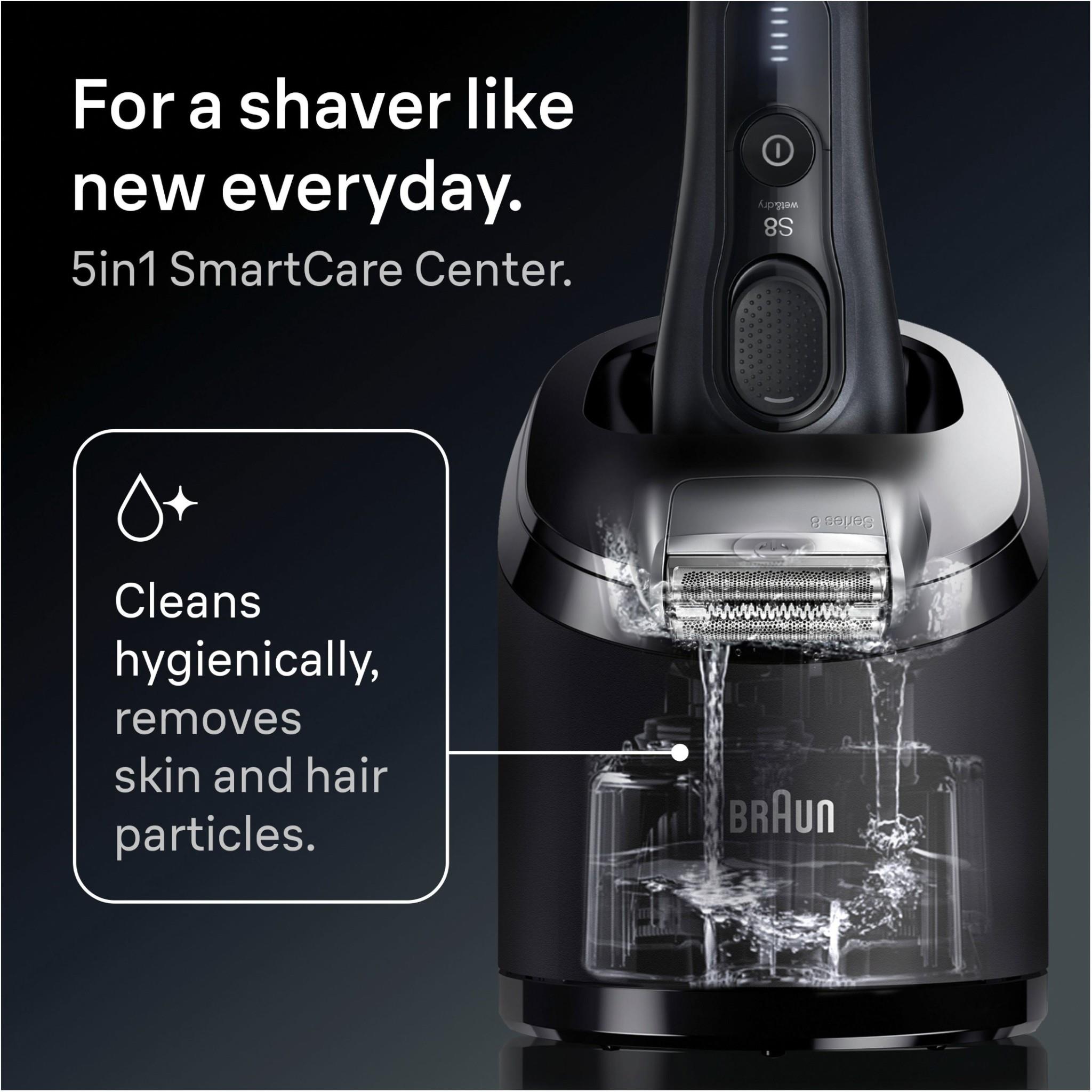 Braun 8663CC Wet & Dry Electric Shaver - JB Hi-Fi