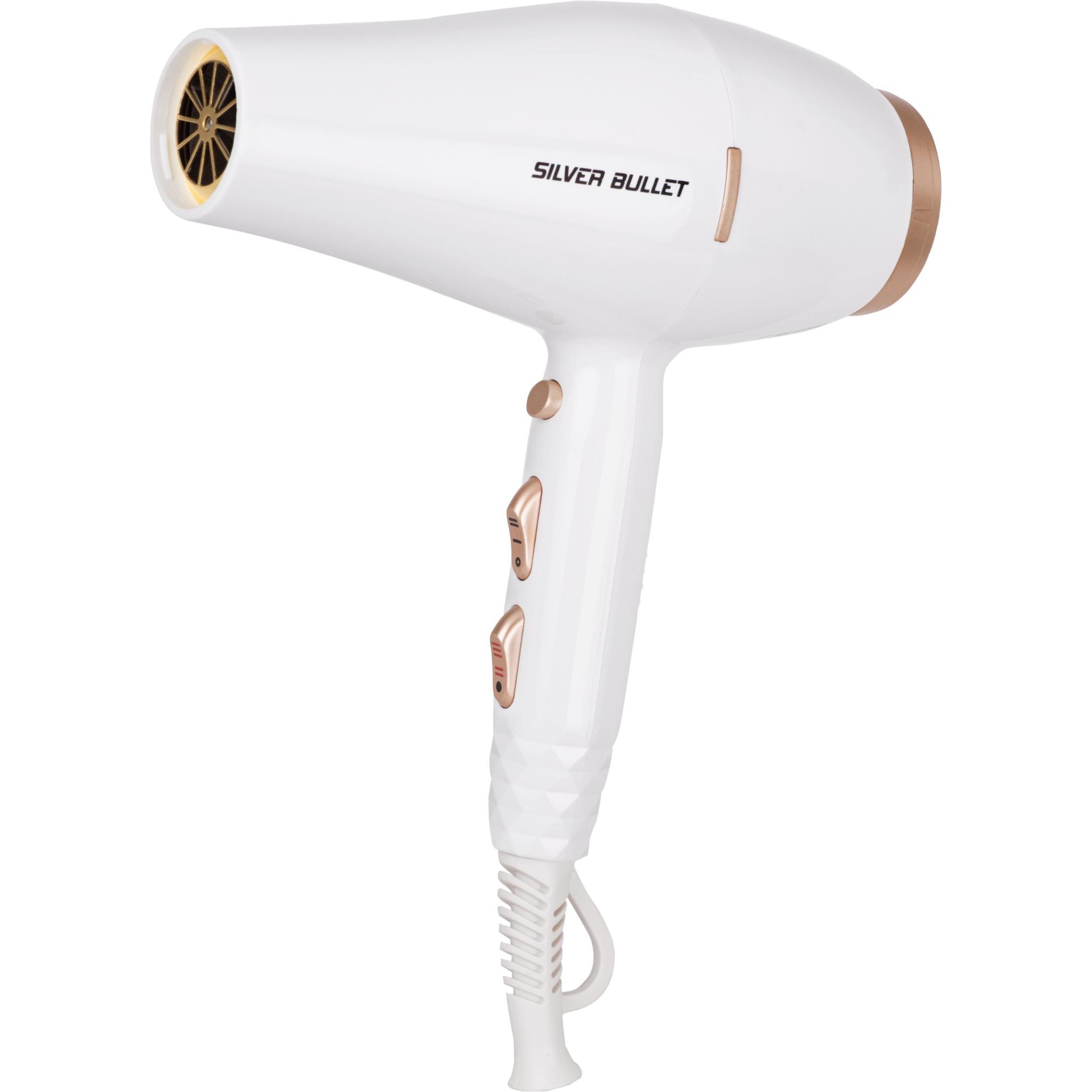 Silver Bullet Powerline Hair Dryer(White)