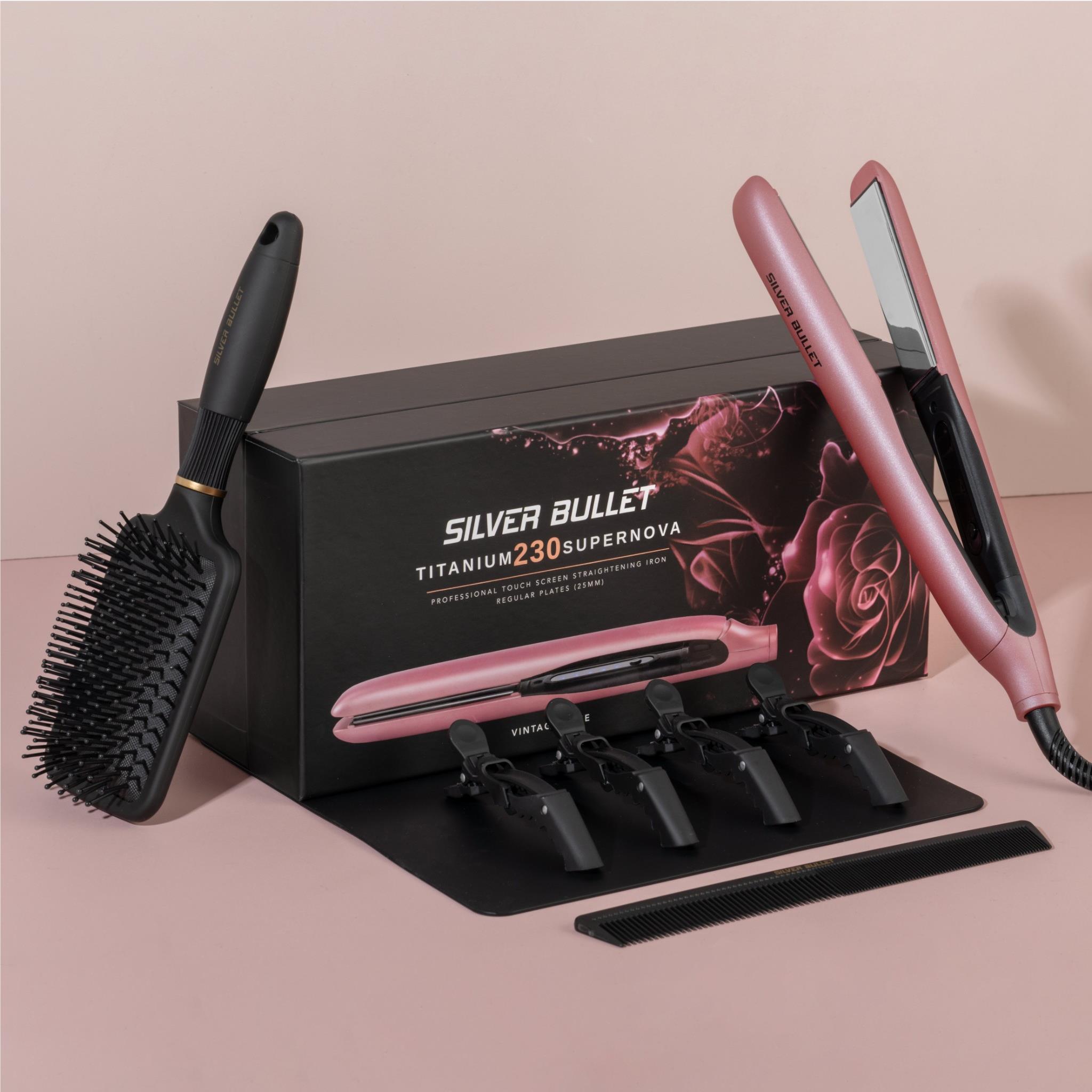 Silver Bullet Titanium 230 Supernova Hair Straightener (Vintage