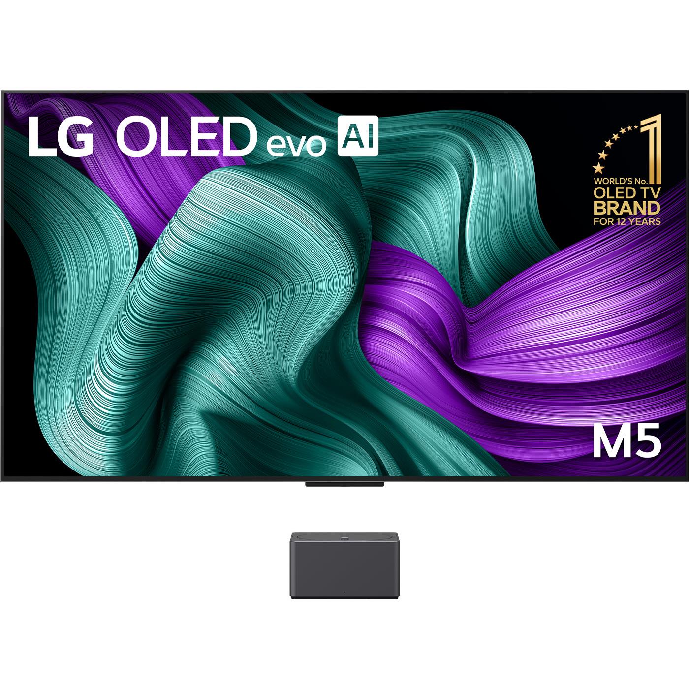 LG 65" OLED EVO M5 AI 4K UHD Smart TV with ZeroConnect Box [2025]