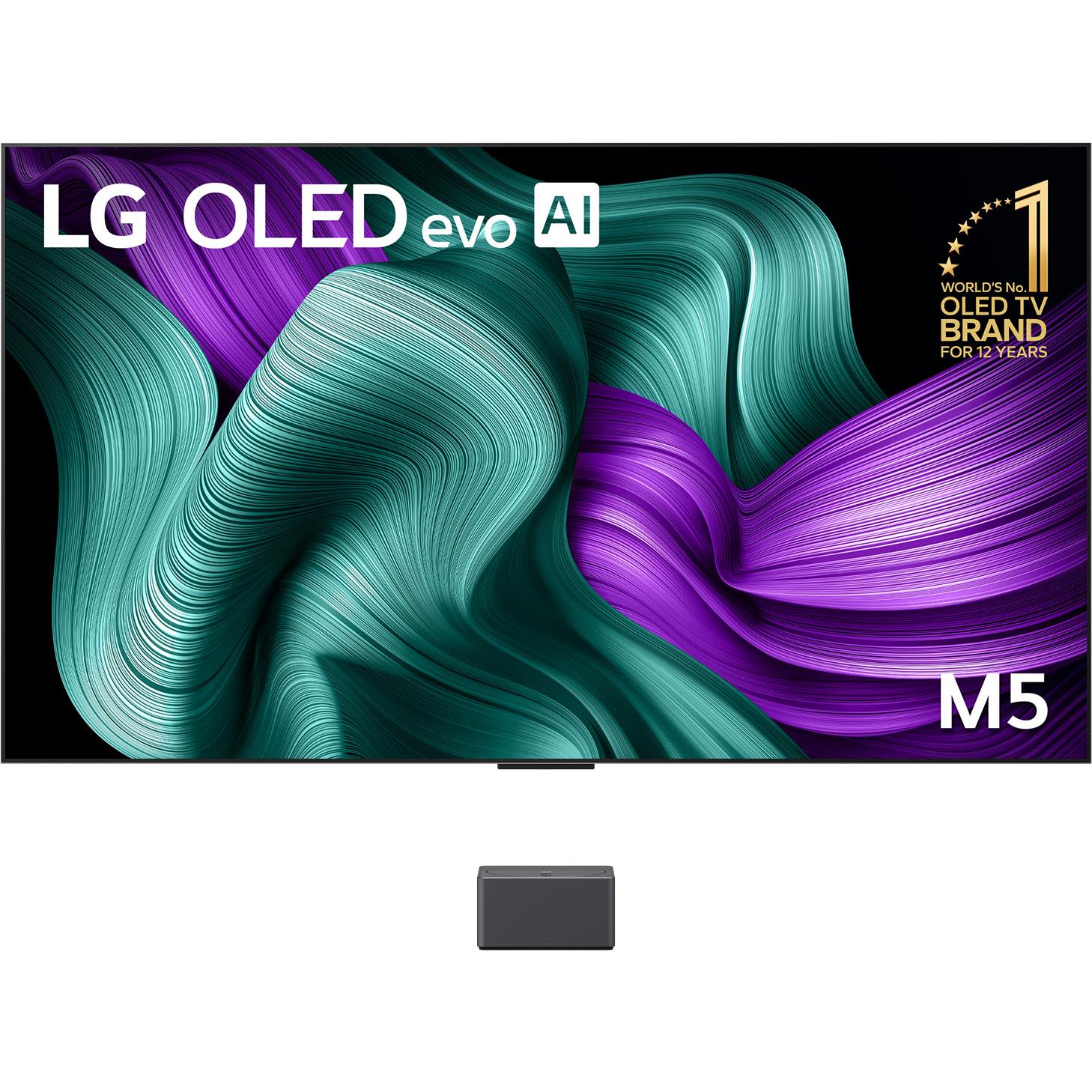 LG 83" OLED EVO M5 AI 4K UHD Smart TV with ZeroConnect Box [2025]