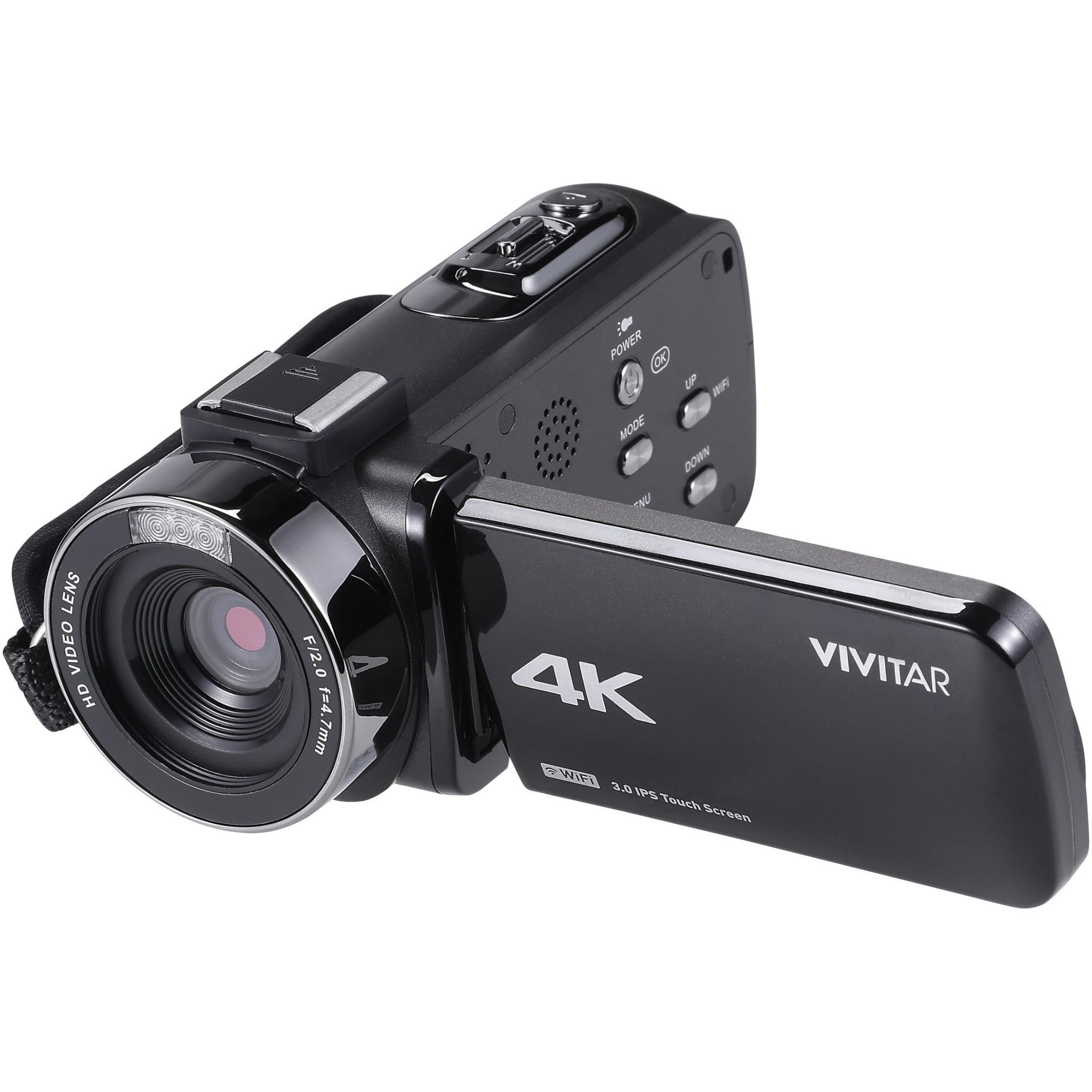 Vivitar 4K Digital Camcorder (Black) JB Hi-Fi