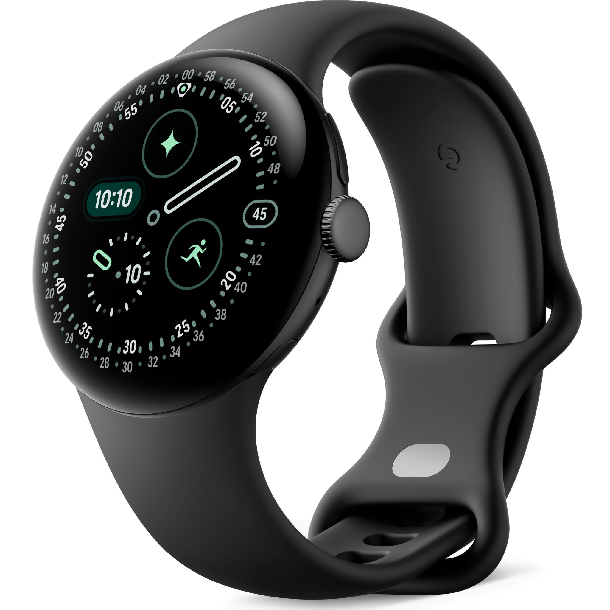 Google Pixel Watch 4 LTE 41mm (Matte Black with Obsidian Active Band)