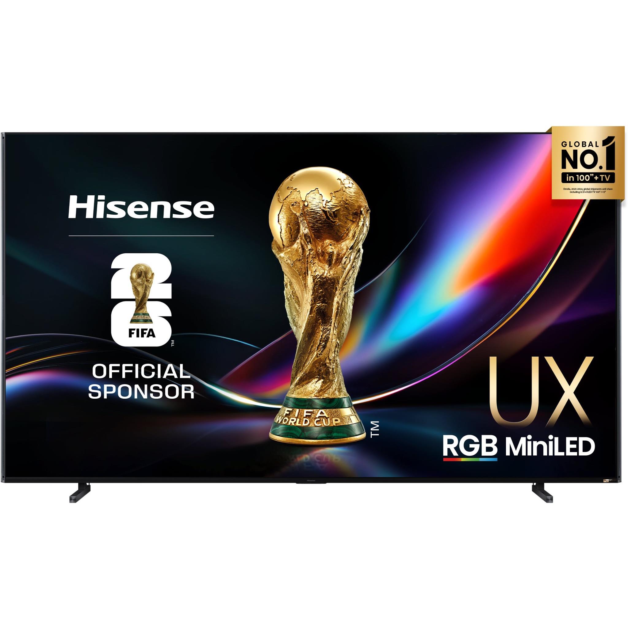 Hisense 116" UX ULED 4K UHD RGB Mini-LED Smart TV [2025]