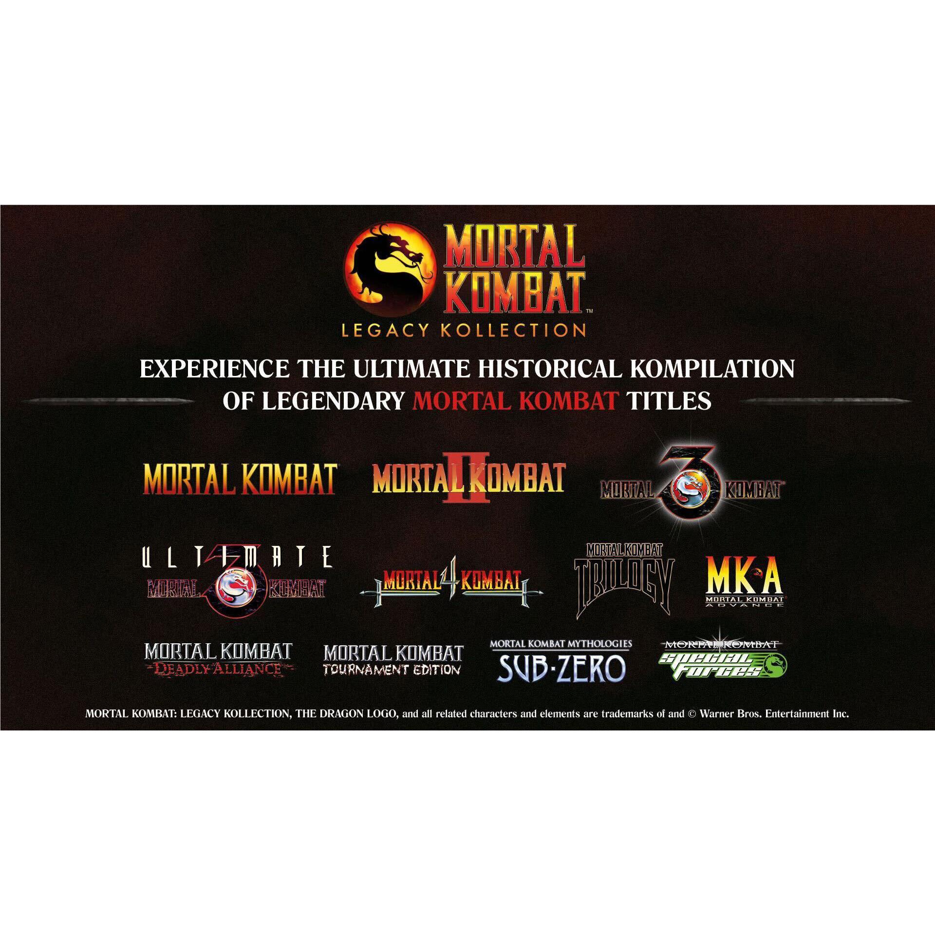 Mortal Kombat: Legacy Kollection - JB Hi-Fi