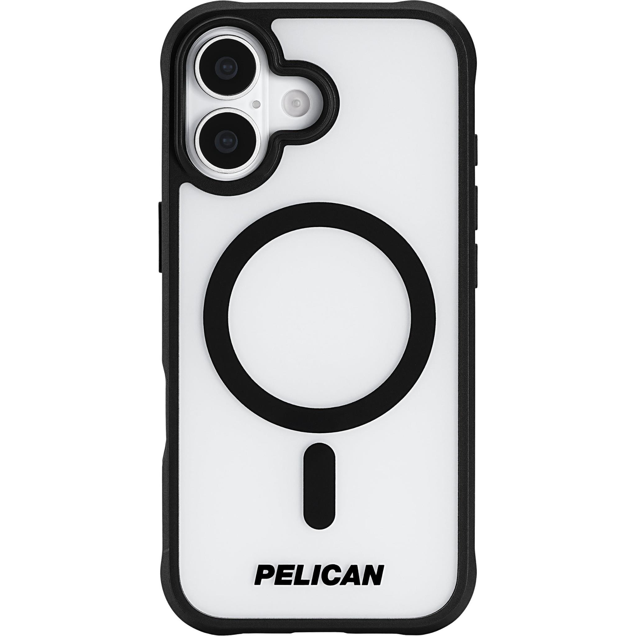 Pelican Ranger MagSafe Case for iPhone 17 (Frosted Clear/Black)