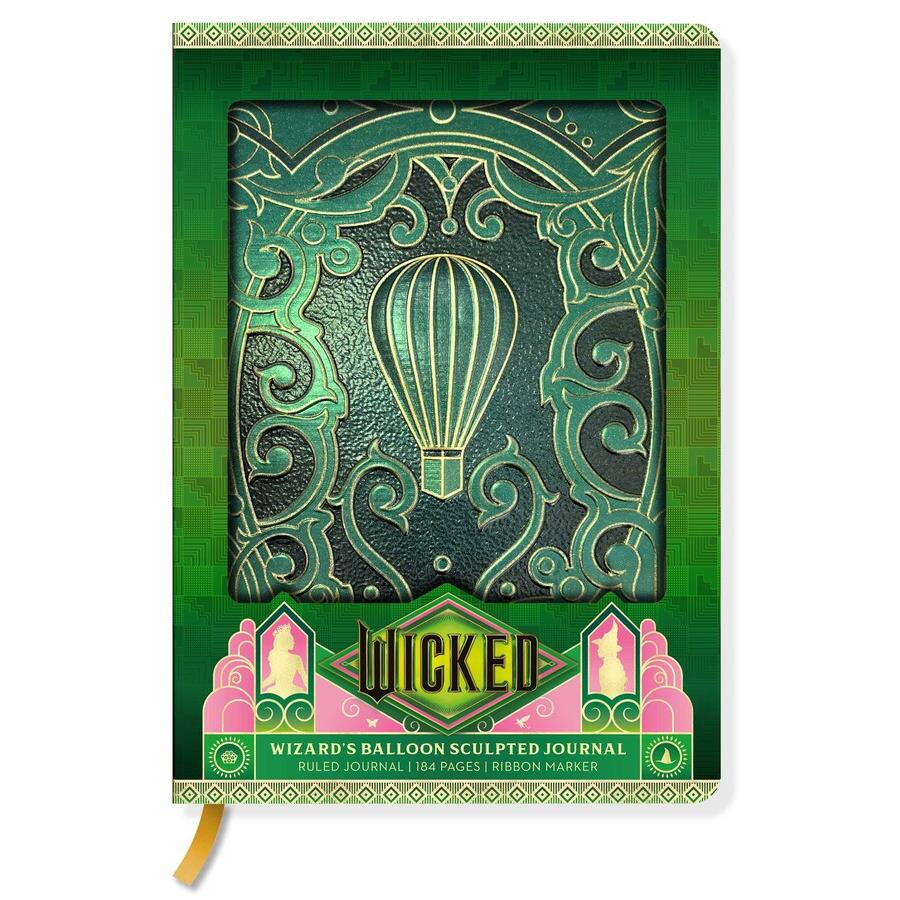 Wicked: Wizard's Balloon Sculpted Journal
