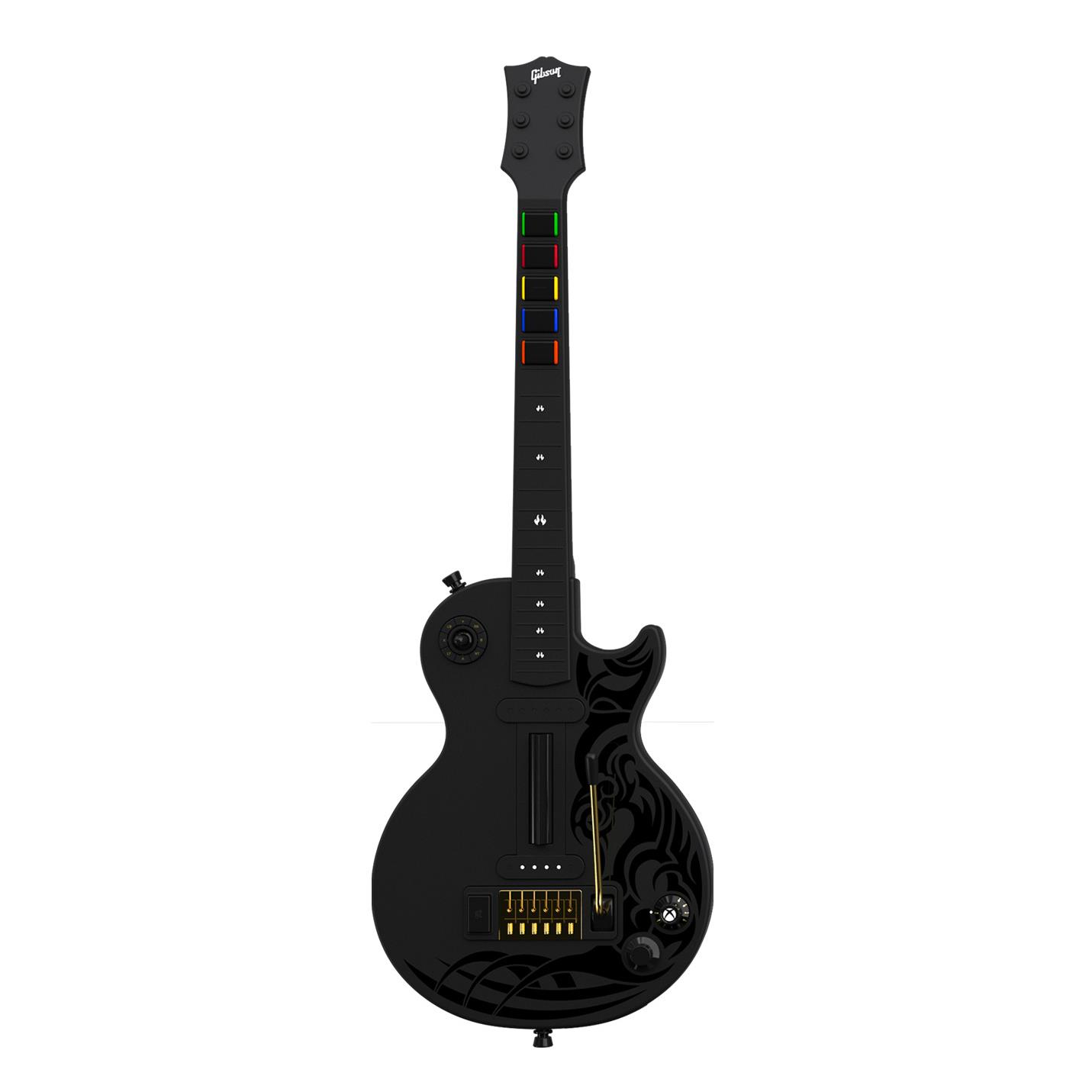 CRKD Gibson® Les Paul Guitar Black Tribal Encore Edition- Licensed by Xbox