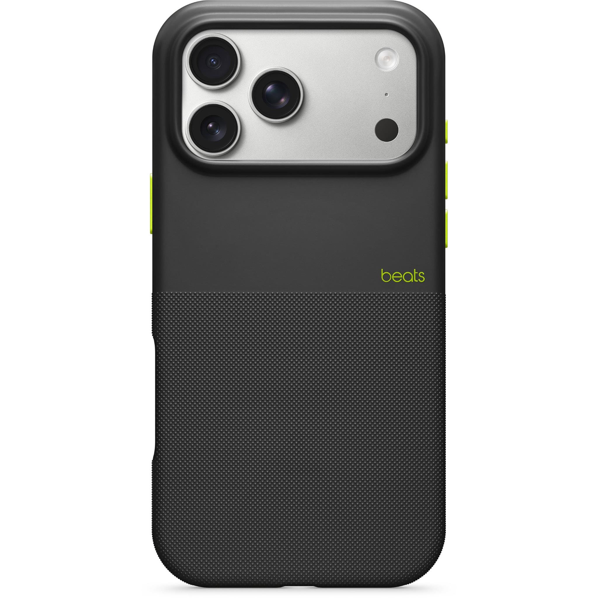 Beats iPhone 17 Pro Max Rugged Case with MagSafe & Camera Control (Everest Black)