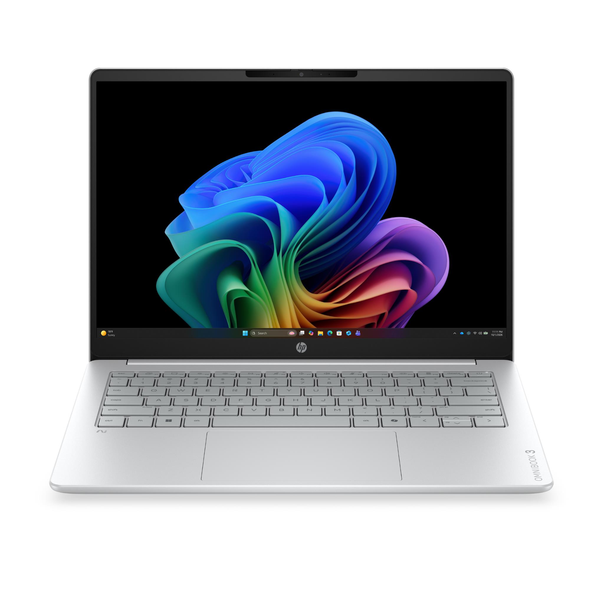 HP OmniBook 3 14" WUXGA AI PC Laptop (Ryzen AI 5)[512GB]