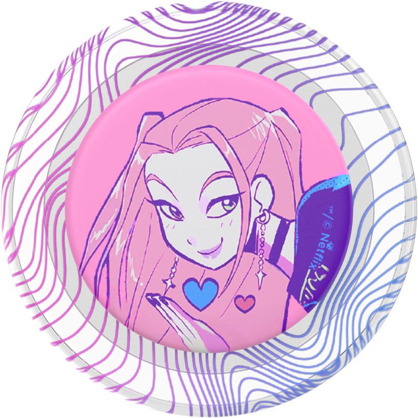 KPop Demon Hunters x PopSockets PopGrip MagSafe (Huntrix Mira)