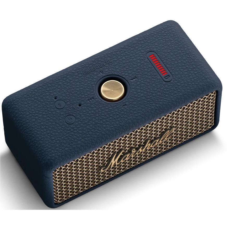 Marshall Emberton III Portable Bluetooth Speaker (Midnight Blue