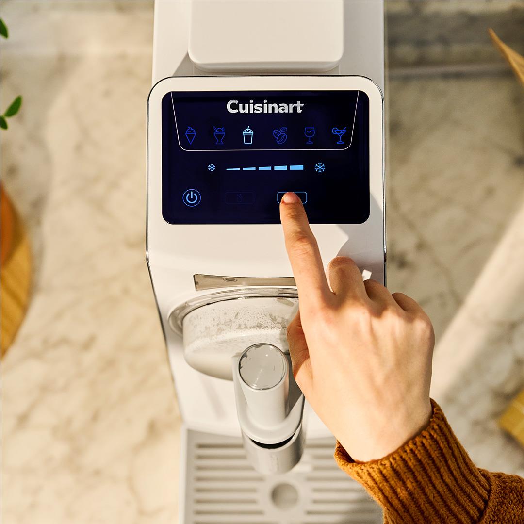 Cuisinart FreezeEase – Sorbetière à Auto-refroidissement 3 Préréglages | Glace, Sorbet, Yaourt Glacé | Aucun Pré-congélation Nécessaire | Prête En 40 Minutes | Fonction De Maintien Au Frais