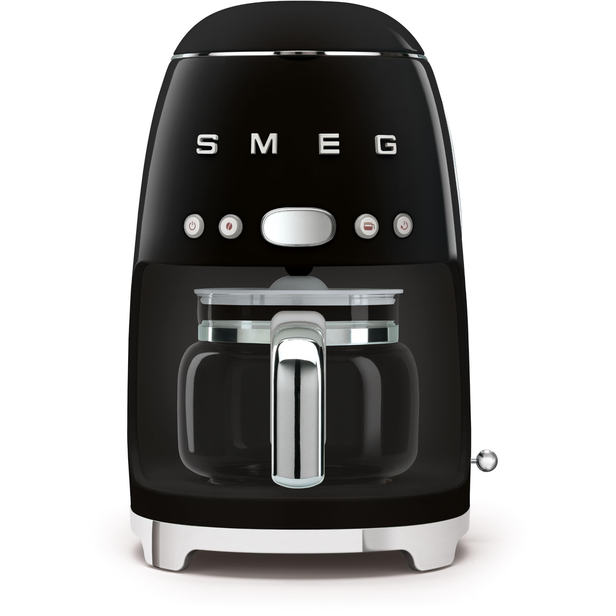 Smeg 50s Retro Style Filter Coffee Machine (Black)