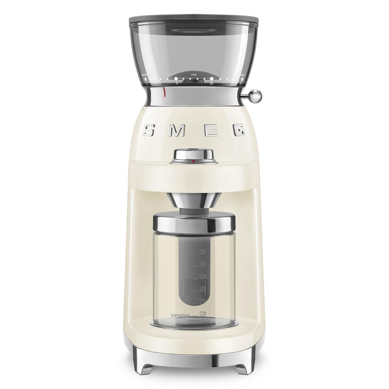 Smeg 50’S Style Retro Coffee Grinder (Cream)