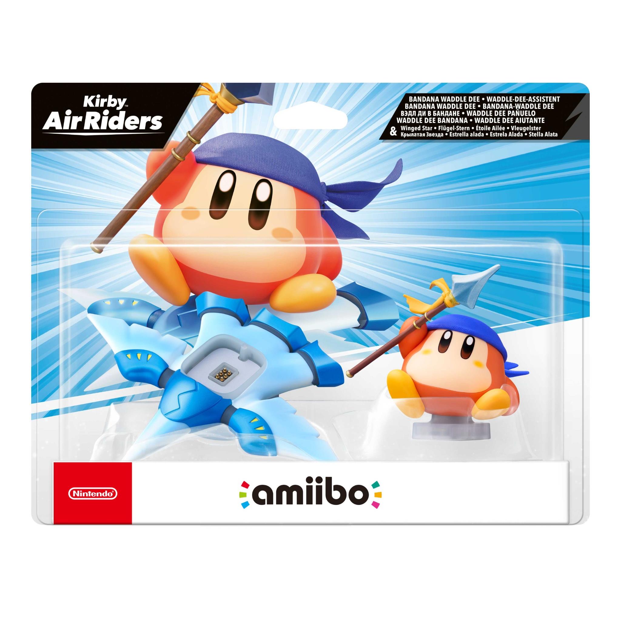 Nintendo amiibo Kirby Air Riders - Bandana Waddle Dee & Winged Star