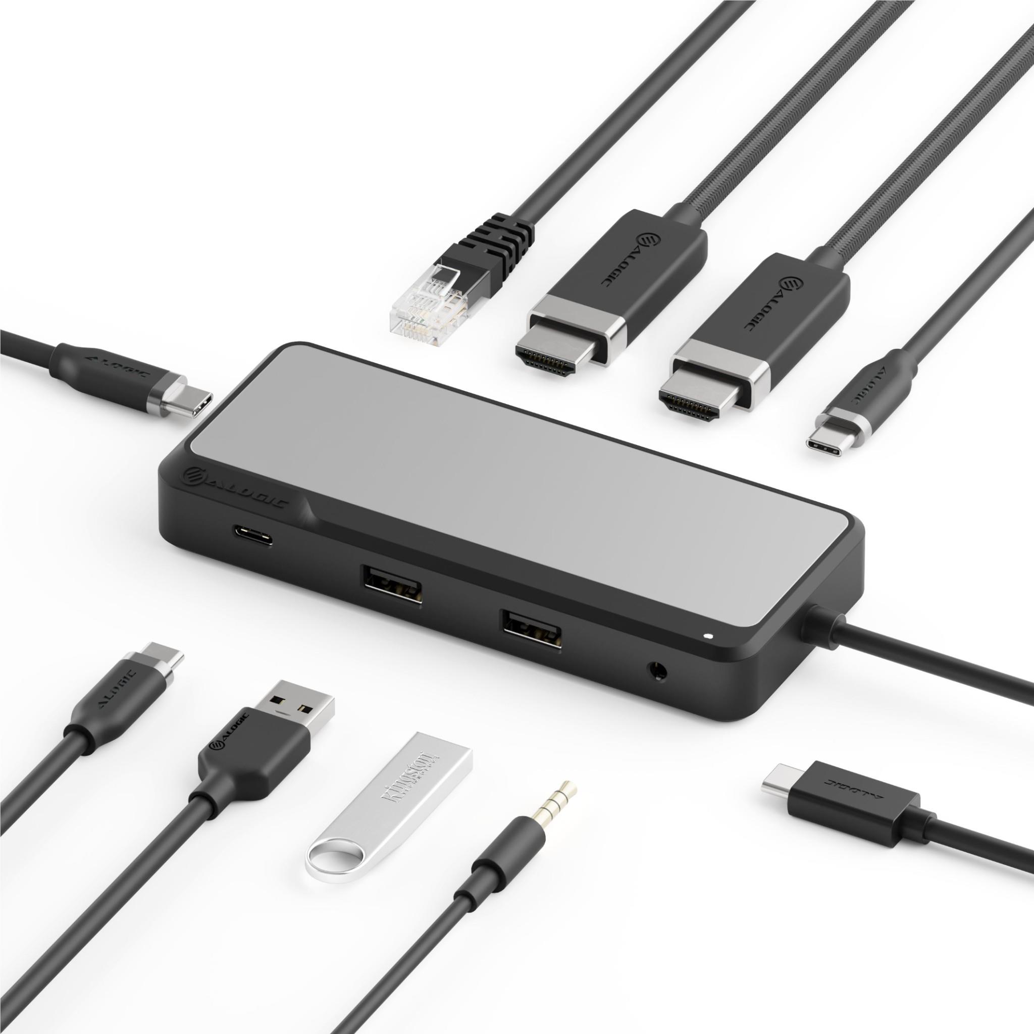 Alogic Fusion Pro DUO USB-C Dual HDMI Dock