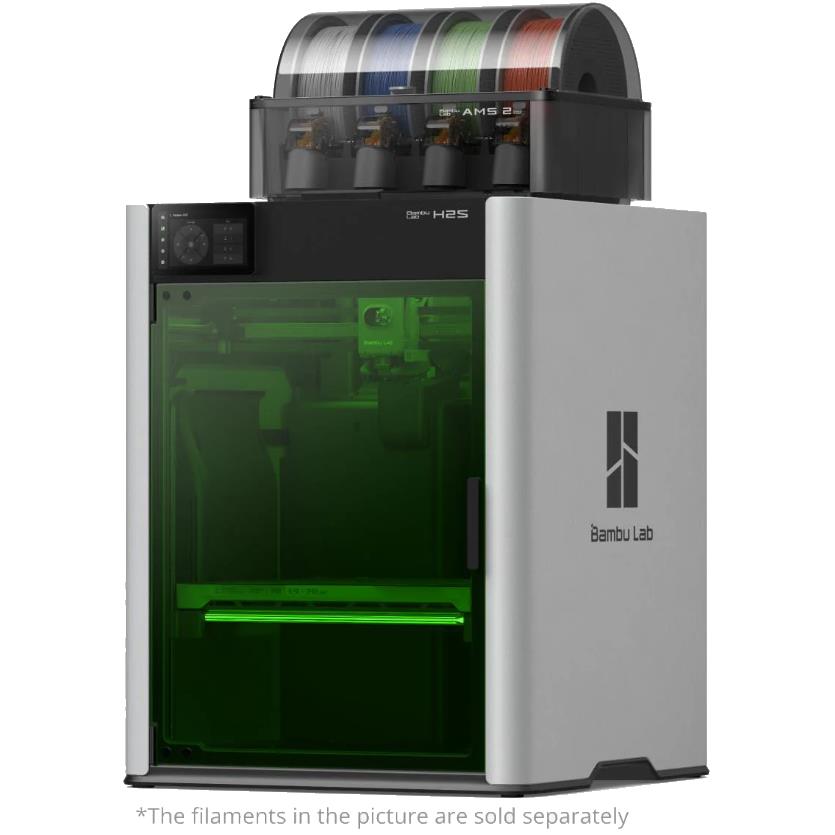 Bambu Lab H2S Combo Full 3D Printer includes 10W Laser Module (Enclosed) [Excludes Filament]