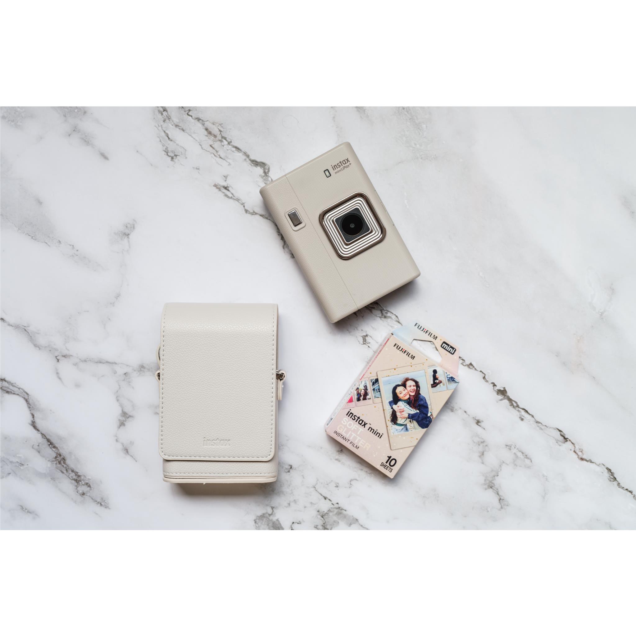 Fujifilm Instax LiPlay+ Value Bundle (Sand Beige) - JB Hi-Fi