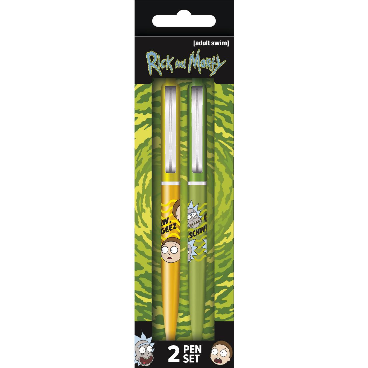 Rick & Morty - Get Schwifty 2 Pen Set