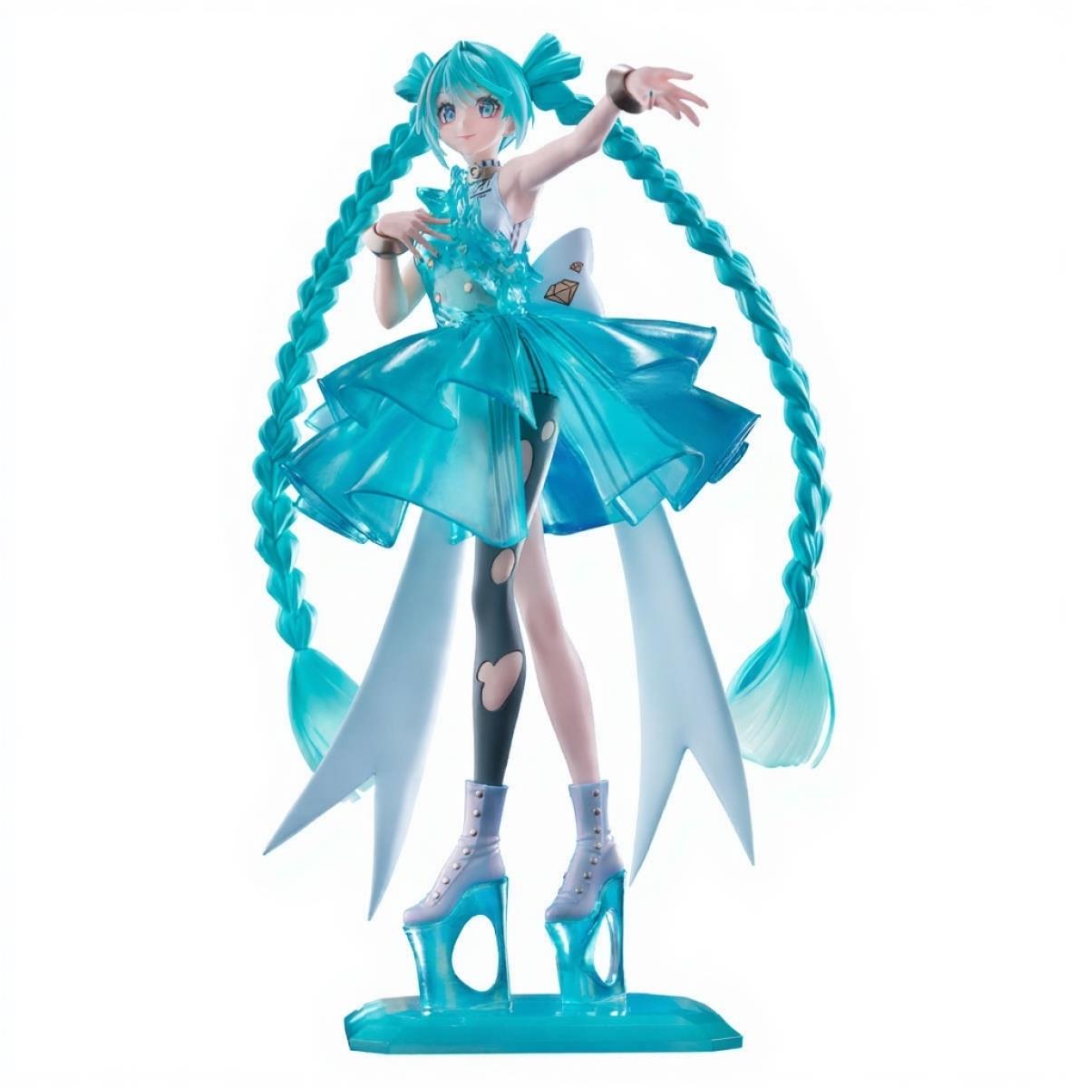 Hatsune Miku - Evolve Clearluxe - Emerald Gem Figure