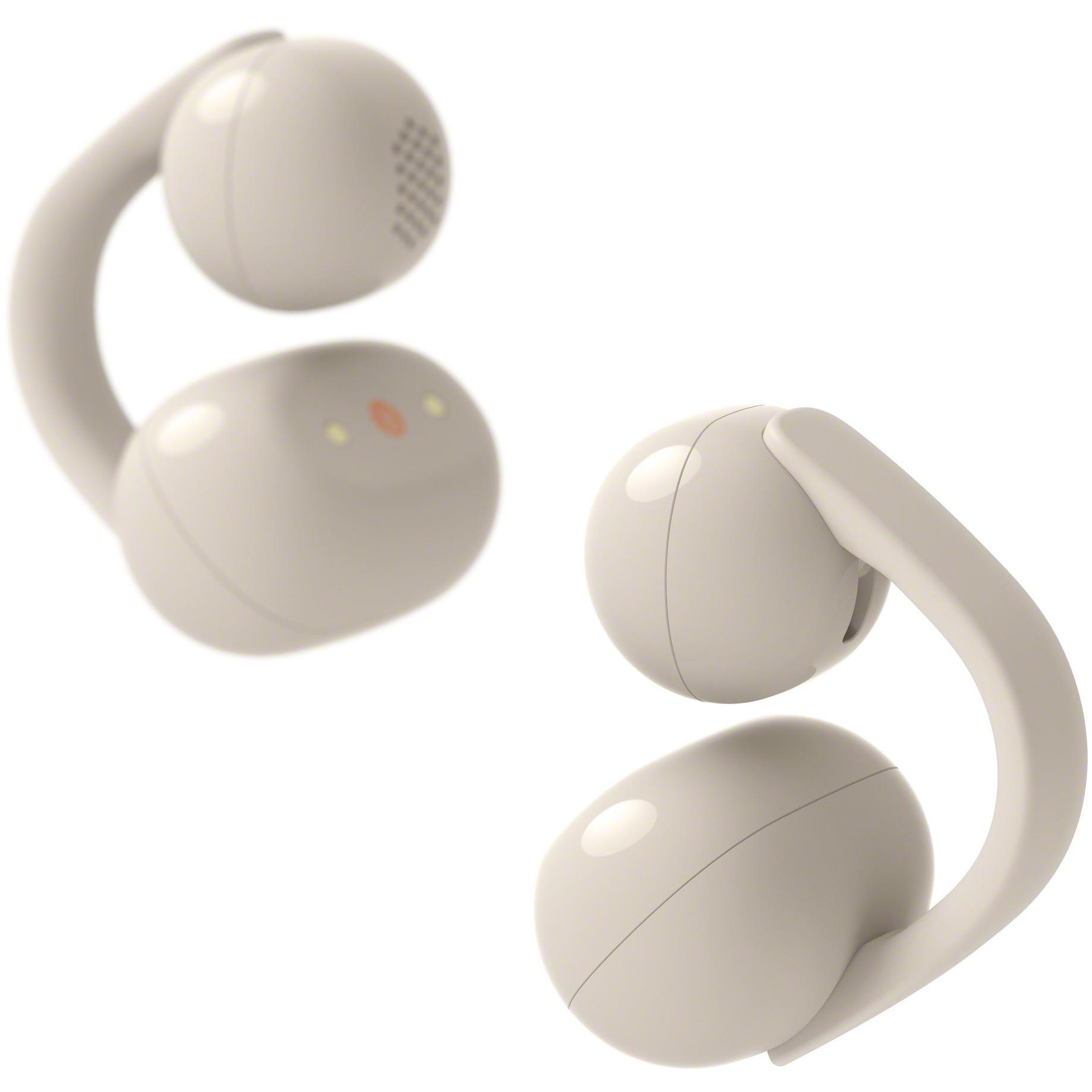 Sony LinkBuds Clip Truly Wireless Earbuds (Greige)