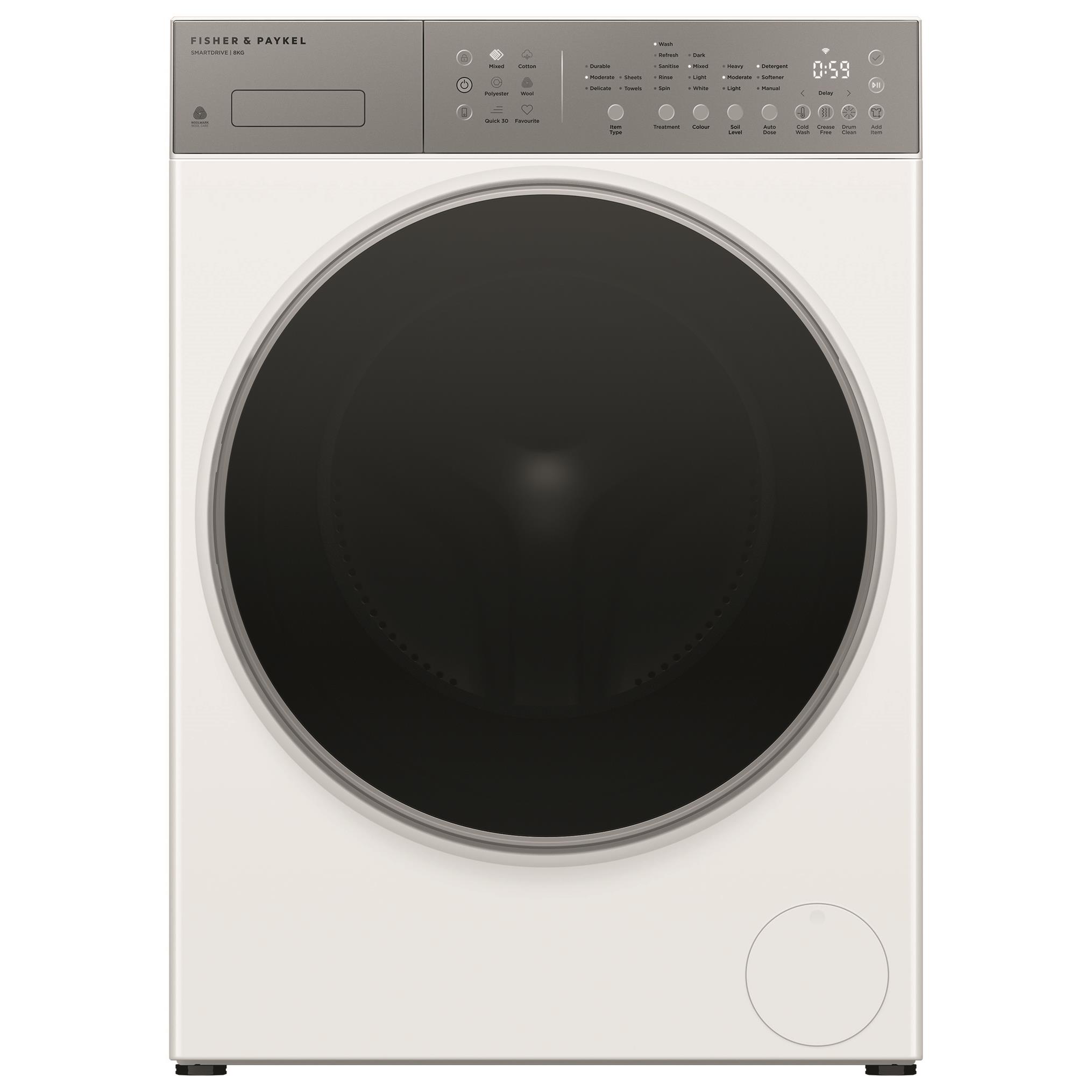 Fisher & Paykel WH8060J5 Series 5 8kg Conteporary Front Load Washer