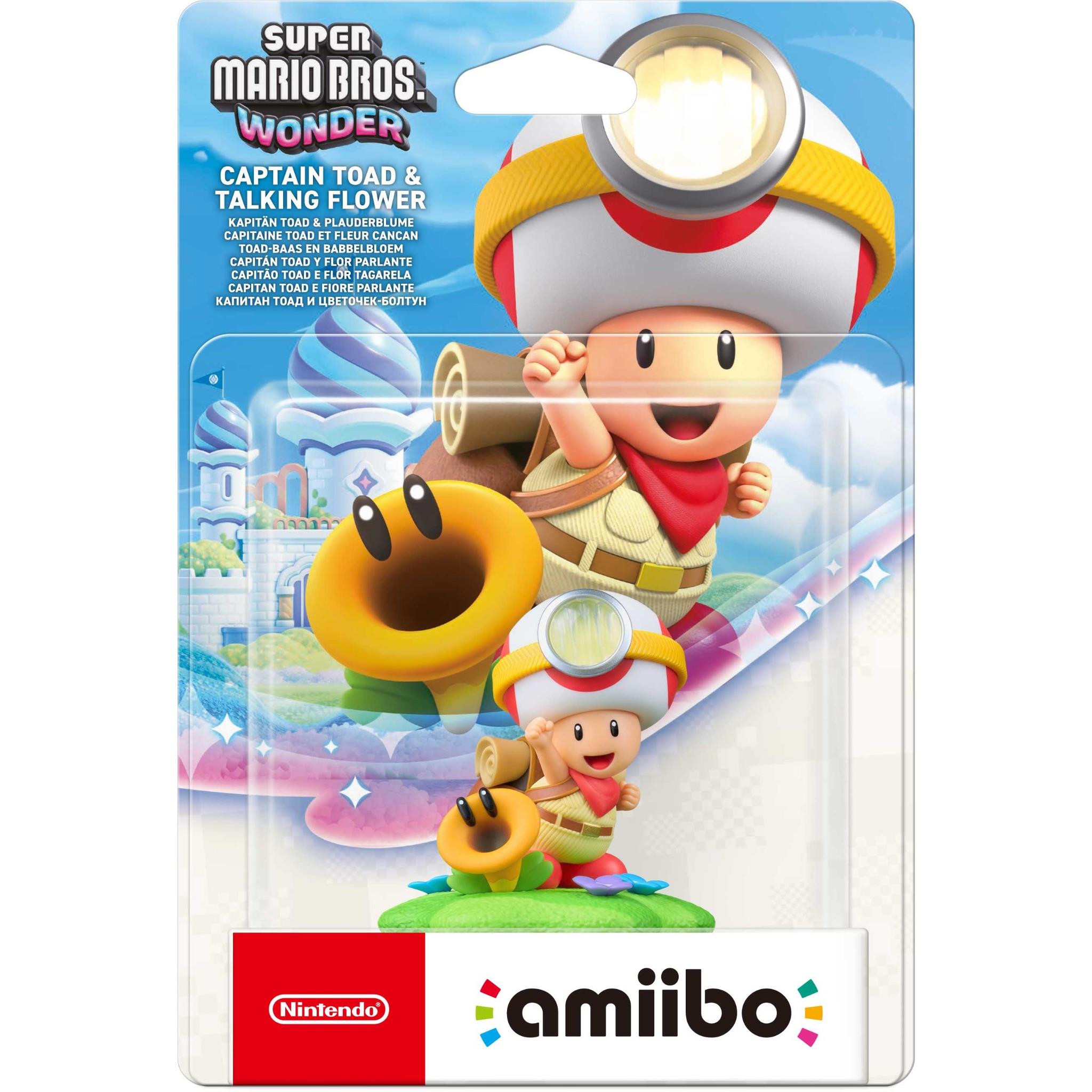 Nintendo amiibo Super Mario Bros. Wonder - Captain Toad & Talking Flower