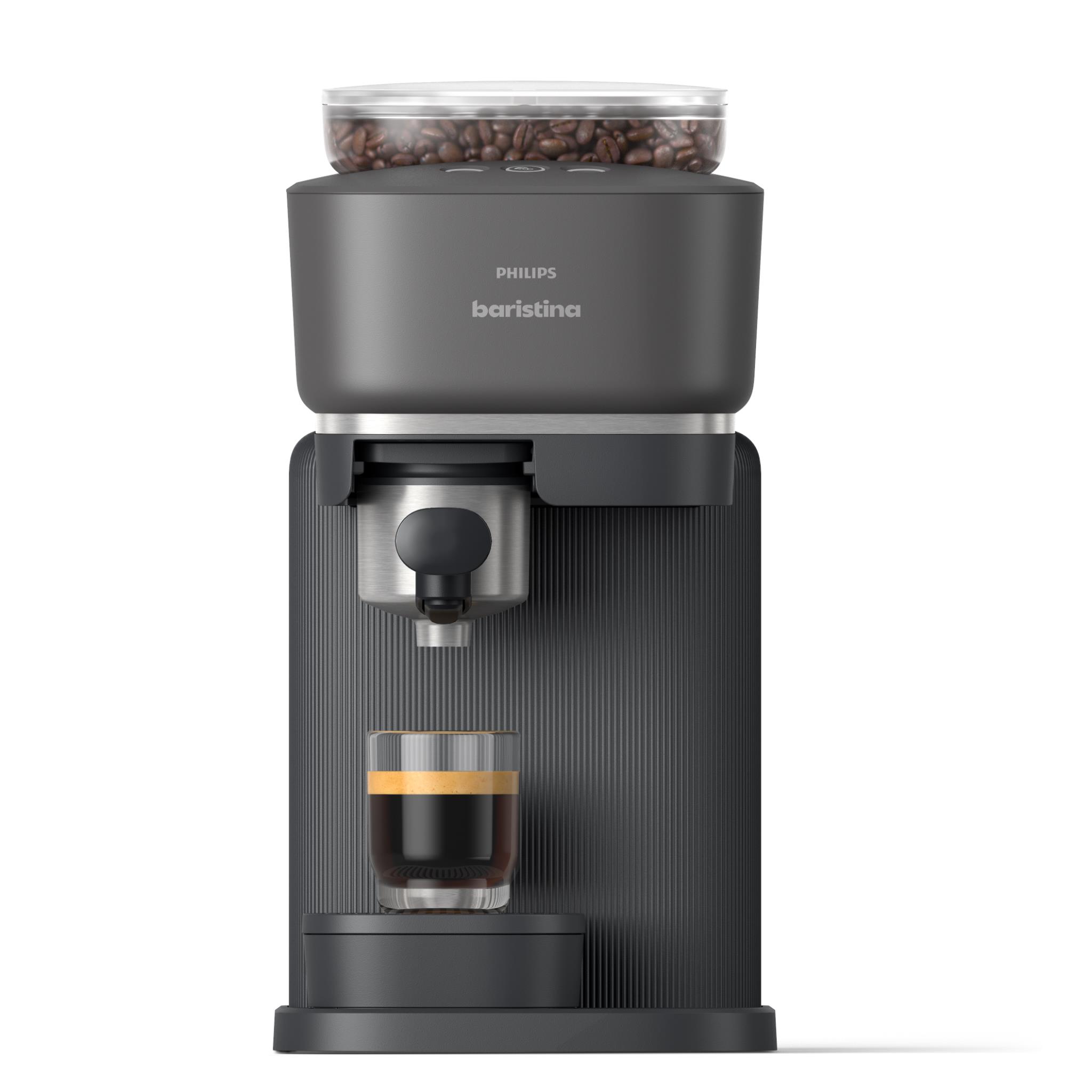 Philips Baristina Espresso Machine (Silhouette Black)