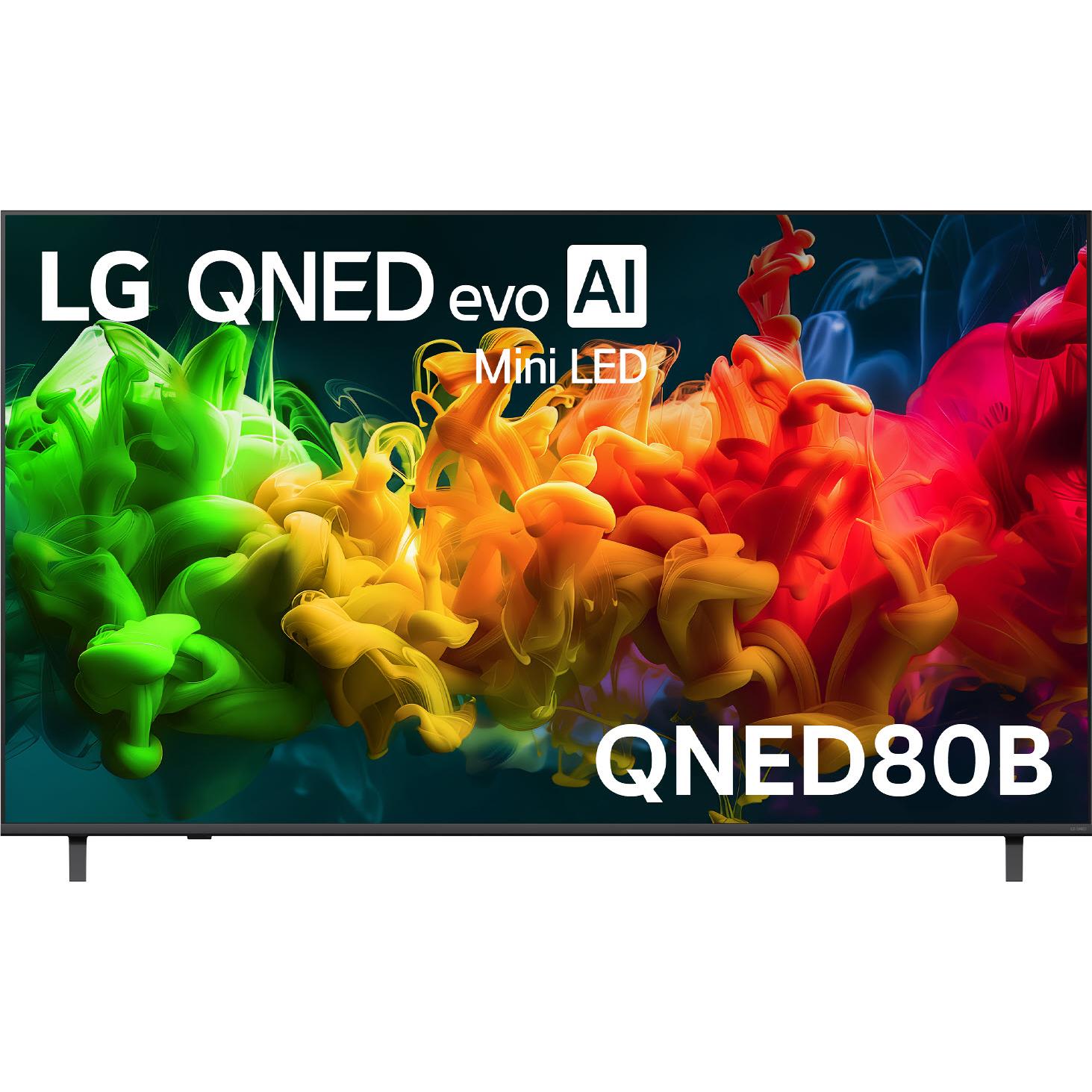 LG 75" QNED80B EVO AI Mini-LED 4K Smart TV [2026]
