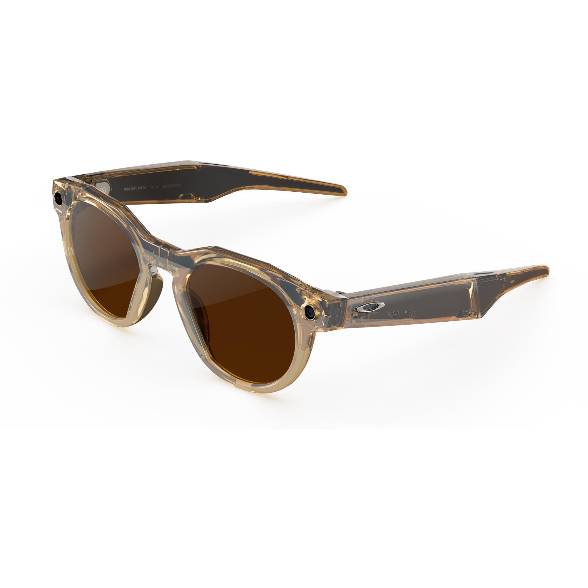 Oakley | Meta HSTN AI Glasses (Transparent Curry Clear to Brown Transitions)