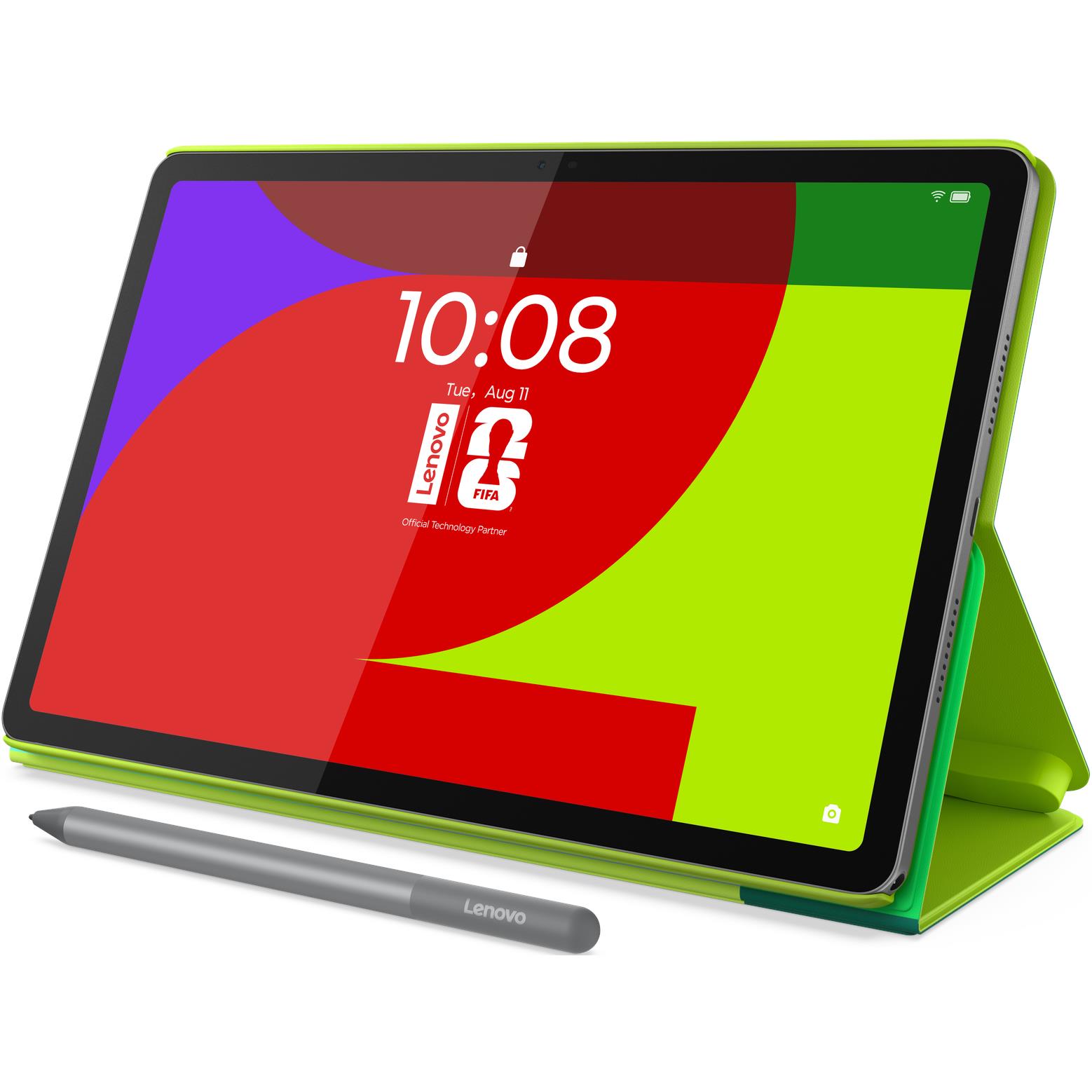 Lenovo Idea Tab 11" 2.5K MediaTek 128GB Android Tablet with Pen and Folio (FIFA Edition/Sycamore)