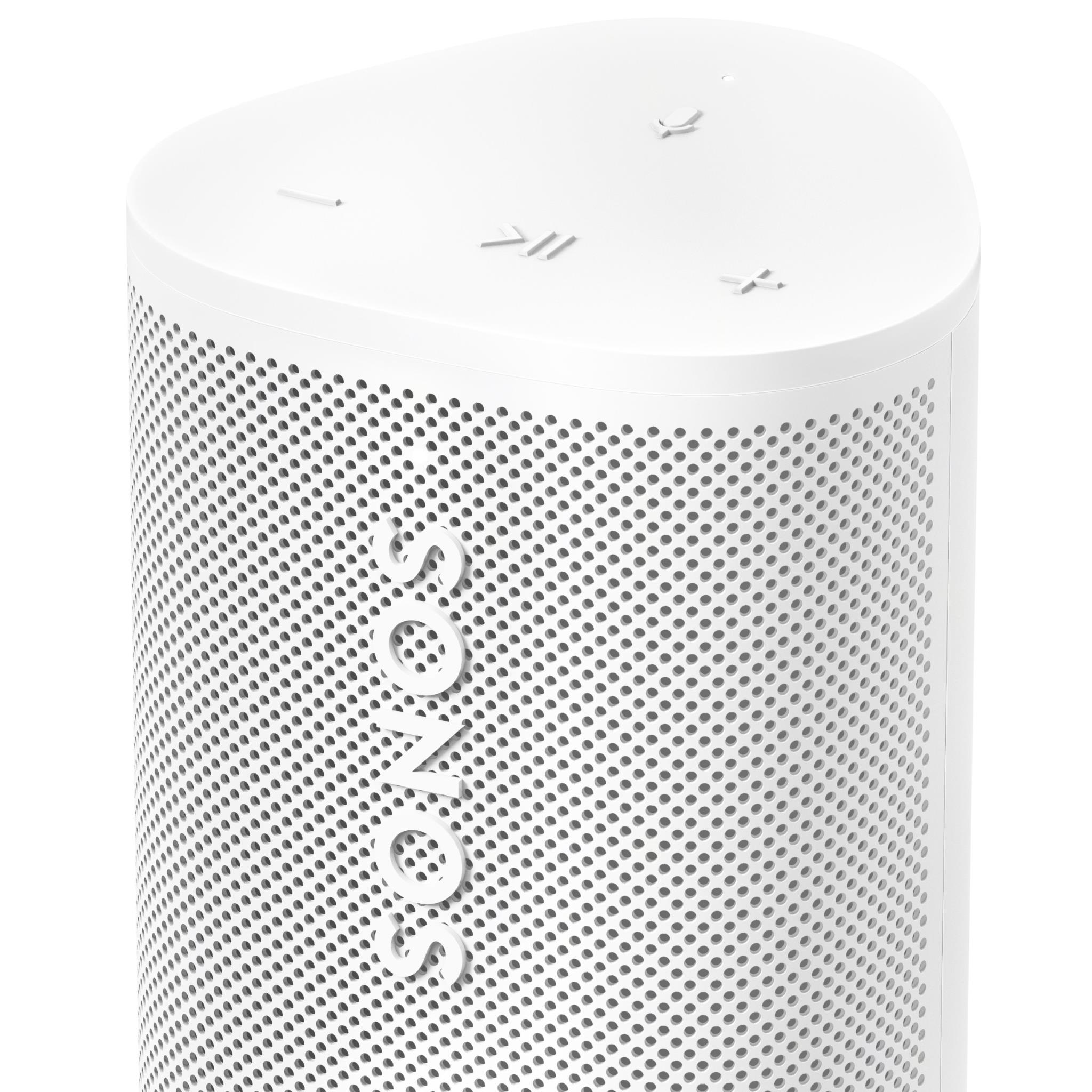 Sonos Roam 2 Portable Bluetooth Speaker (White) - JB Hi-Fi