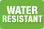 Water Resistant