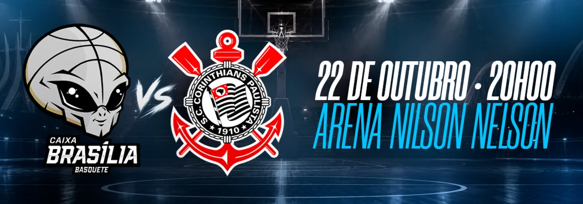 22/10 🏀 Brasília X Corinthians – Nbb 2026/2027