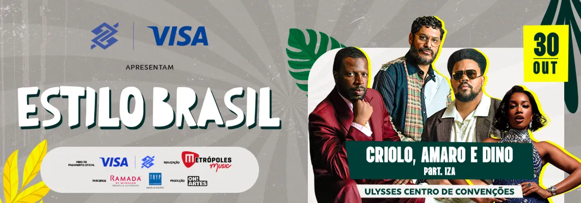 Estilo Brasil | Criolo, Amaro & Dino + Participação Especial de Iza