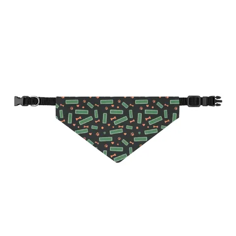 Atlanta Peachtree Signs Clip-on Pet Bandana — front view