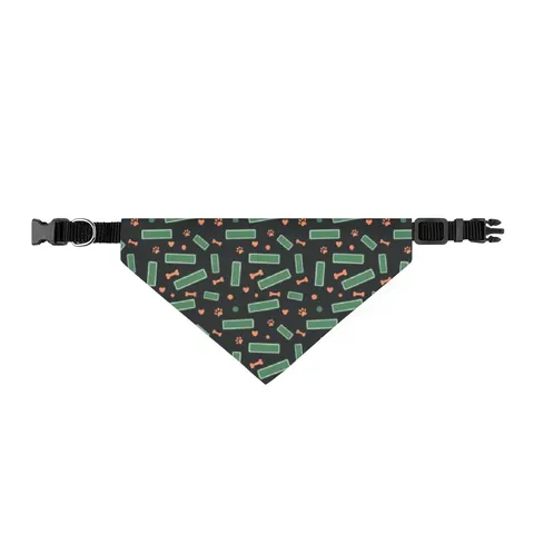 Atlanta Peachtree Signs Clip-on Pet Bandana — front view