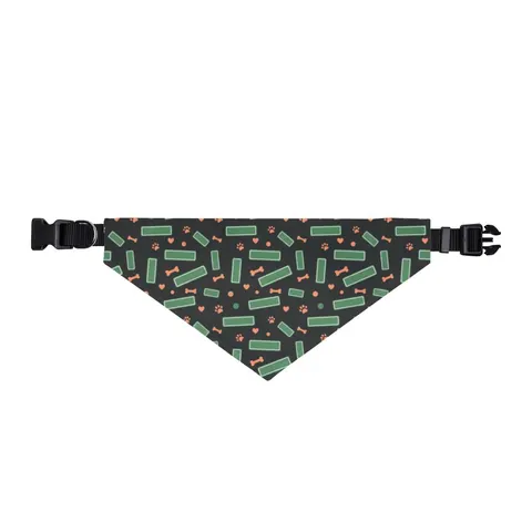 Atlanta Peachtree Signs Clip-on Pet Bandana — front view