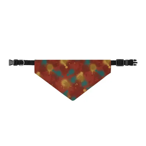 Houston Third Ward Brick Clip-on Pet Bandana — front view