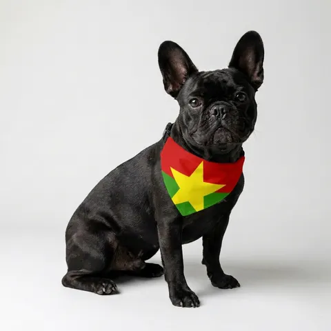 Burkina Faso Red Green Star
