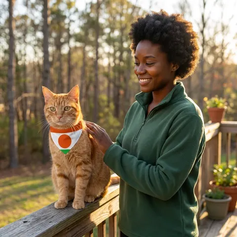 Niger Orange White Green Circle