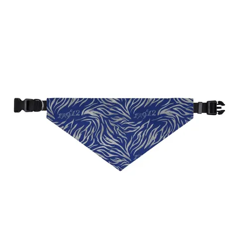 Tennessee State 1912 Royal Pattern Clip-on Pet Bandana — front view
