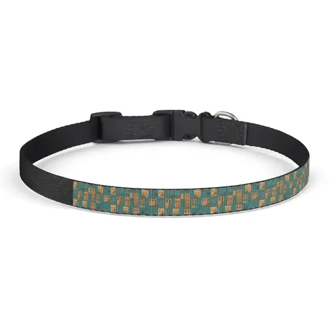 Baltimore Rowhouse Stoops Clip-on Pet Collar — front view