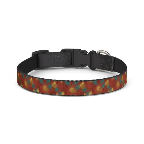 Houston Third Ward Brick Clip-on Pet Collar — front view