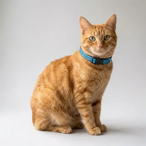 Crenshaw Blue Boulevard Clip-on Pet Collar