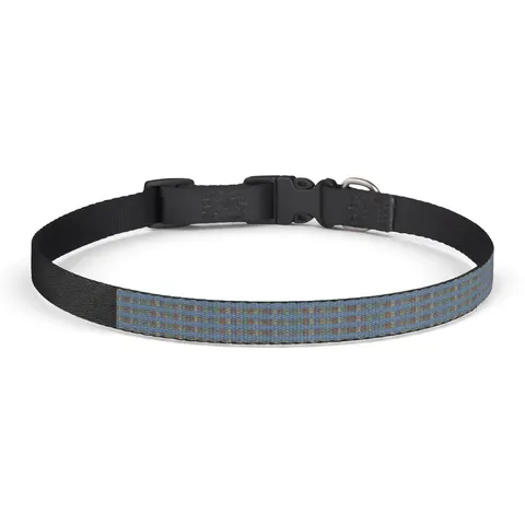 New Orleans 7th Ward Shotgun Houses Clip-on Pet Collar — front view